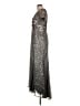 Mac Duggal 100% Polyester Gray Cocktail Dress Size 10 - photo 5