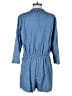J.Crew Mercantile 100% Cotton Solid Blue Romper Size 12 - photo 2