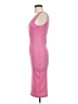 Shein Solid Pink Casual Dress Size 6 - photo 5