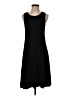 Unbranded Solid Black Casual Dress Size S - photo 1