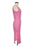 Shein Solid Pink Casual Dress Size 6 - photo 4