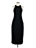 MNG Solid Black Cocktail Dress Size 6 - photo 1
