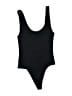 Babaton Solid Black One Piece Swimsuit Size S - photo 2