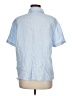 Lands' End Blue Short Sleeve Button-Down Shirt Size M (estimated) - photo 2