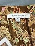 Rose + Olive 100% Polyester Paisley Brown 3/4 Sleeve Blouse Size 1X - photo 7