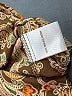 Rose + Olive 100% Polyester Paisley Brown 3/4 Sleeve Blouse Size 1X - photo 8