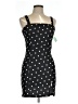 Forever 21 Polka Dots Black Casual Dress Size L - photo 1