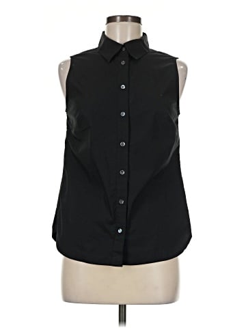 Banana Republic Sleeveless Button-Down Shirt (view 1)