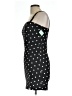 Forever 21 Polka Dots Black Casual Dress Size L - photo 5