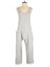ONLY HEARTS Solid Gray Jumpsuit Size XS - photo 1