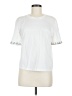 MNG White Short Sleeve Top Size M - photo 1