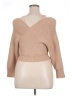 Romwe Chevron-herringbone Tan Pullover Sweater Size XL - photo 2