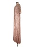 Mac Duggal 100% Polyester Tan Cocktail Dress Size 12 - photo 5