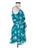 B. Darlin 100% Polyester Floral Teal Cocktail Dress Size 7 - 8 - photo 4