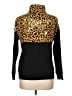 Simply Southern Animal Print Black Pullover Sweater Size L - photo 2