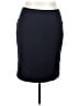 Talbots Solid Blue Black Wool Skirt Size 18 - photo 1