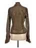 Ishyu Brown Long Sleeve Blouse Size L - photo 2