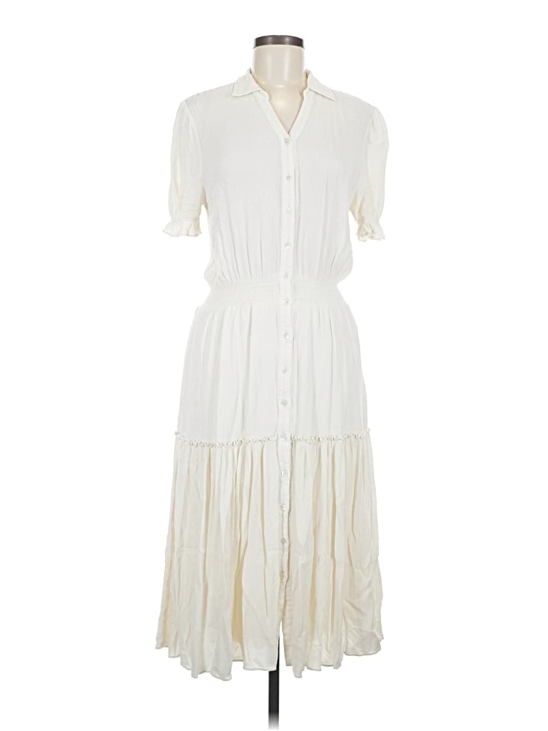 Pre-owned Tart Casual Dress In Ivory