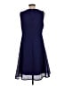 DKNY 100% Polyester Blue Casual Dress Size 12 - photo 2
