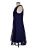 DKNY 100% Polyester Blue Casual Dress Size 12 - photo 5