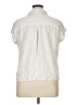 Rose + Olive 100% Rayon Ivory Sleeveless Button-Down Shirt Size XL - photo 2
