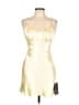 Lulus 100% Polyester Metallic Gold Cocktail Dress Size M - photo 1