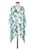 Badgley Mischka 100% Polyester Blue Kimono Size XS - photo 1