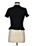 T Tahari Black Short Sleeve Top Size M - photo 1