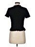 T Tahari Black Short Sleeve Top Size M - photo 2
