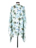 Badgley Mischka 100% Polyester Blue Kimono Size XS - photo 2