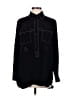 Burberry Stars Black Long Sleeve Button-Down Shirt Size 6 - photo 1
