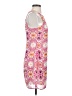 Everly 100% Polyester Print Pink Cocktail Dress Size S - photo 4