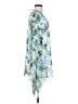 Badgley Mischka 100% Polyester Blue Kimono Size XS - photo 4