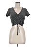 Forever 21 Gray Short Sleeve Top Size M - photo 1