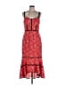 Allen Schwartz Red Cocktail Dress Size 10 - photo 1