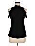 Iz Byer Black Short Sleeve Turtleneck Size S - photo 1