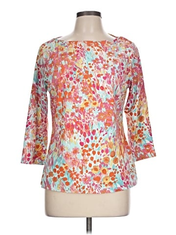 J. McLaughlin 3/4 Sleeve Blouse (view 1)