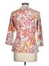 J. McLaughlin Orange 3/4 Sleeve Blouse Size L - photo 2