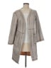Solitaire 100% Polyester Gray Cardigan Size M - photo 1