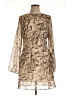 B. Darlin 100% Polyester Animal Print Tan Cocktail Dress Size 13 - 14 - photo 1