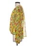CAbi 100% Polyester Yellow Long Sleeve Blouse Size S - photo 5