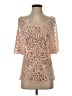 Coco + Carmen 100% Acrylic Tan Cardigan Size S - photo 1