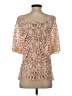 Coco + Carmen 100% Acrylic Tan Cardigan Size S - photo 2