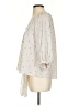 Fab'rik 100% Polyester Polka Dots Ivory 3/4 Sleeve Blouse Size S - photo 5
