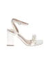 Lulus White Sandals Size 7 1/2 - photo 1