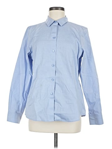 Nina Mclemore Long Sleeve Button-Down Shirt (view 1)