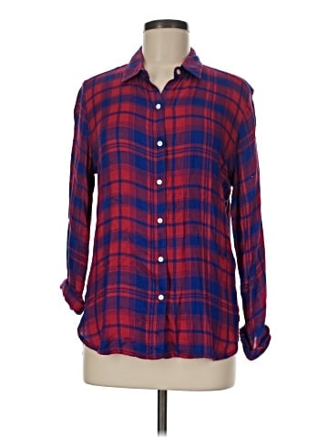Blush Long Sleeve Button-Down Shirt (view 1)