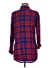 Blush Plaid Red Long Sleeve Button-Down Shirt Size M (estimated) - photo 2