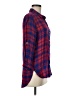 Blush Plaid Red Long Sleeve Button-Down Shirt Size M (estimated) - photo 4