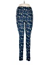 Lularoe Print Blue Leggings One size - photo 1